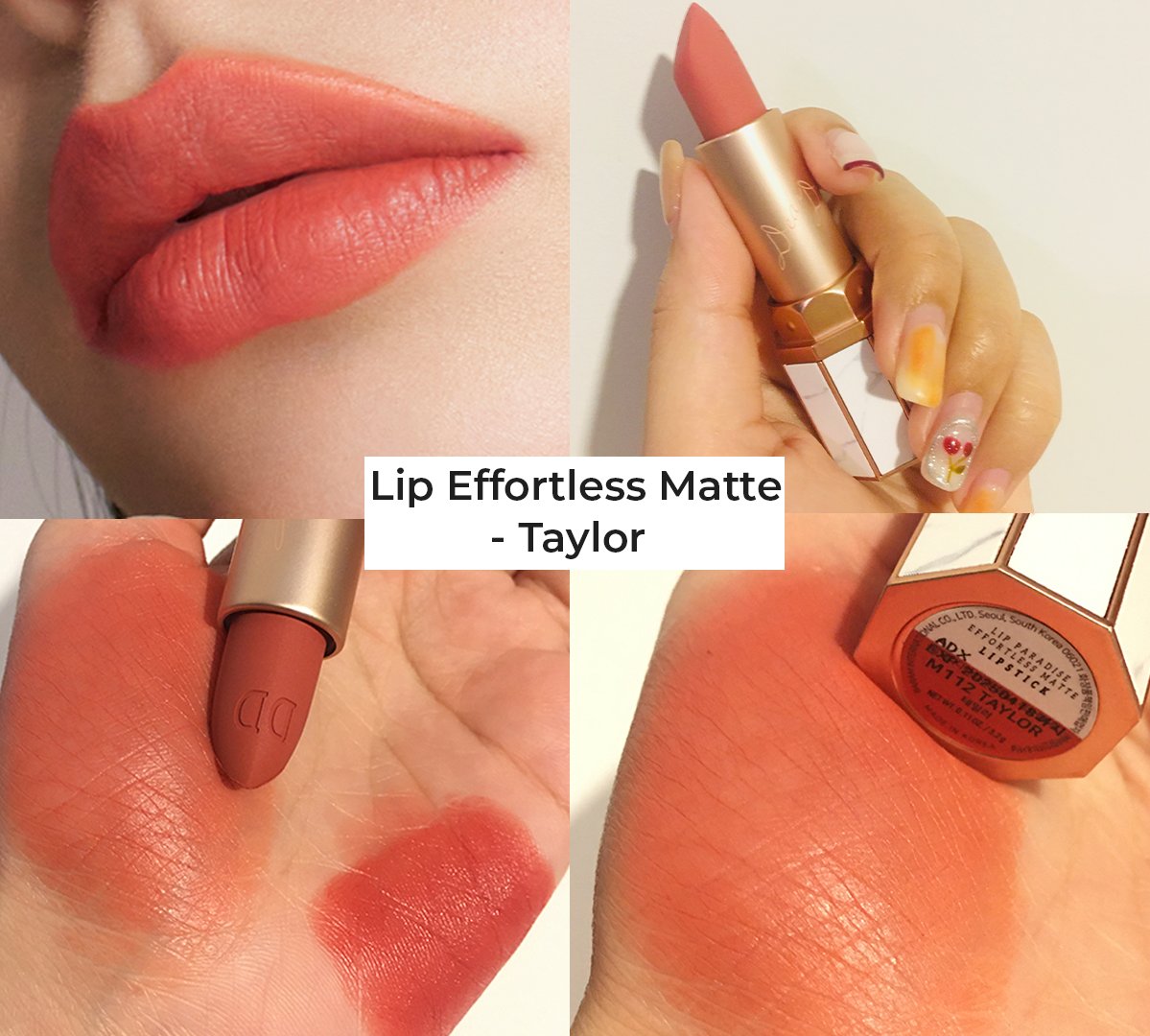 Meearaideedee's tweet photo. 𝟱.𝗟𝗶���� 𝗘𝗳𝗳𝗼𝗿𝘁𝗹𝗲𝘀𝘀 𝗠𝗮𝘁𝘁𝗲 สี Taylor น้องใหม่
𝟲.𝗟𝗶𝗽 𝗖𝗼𝗹𝗼𝗿 𝗕𝗮𝗹𝗺 บำรุง สุขภาพดี https://t.co/QV4vltPTWC