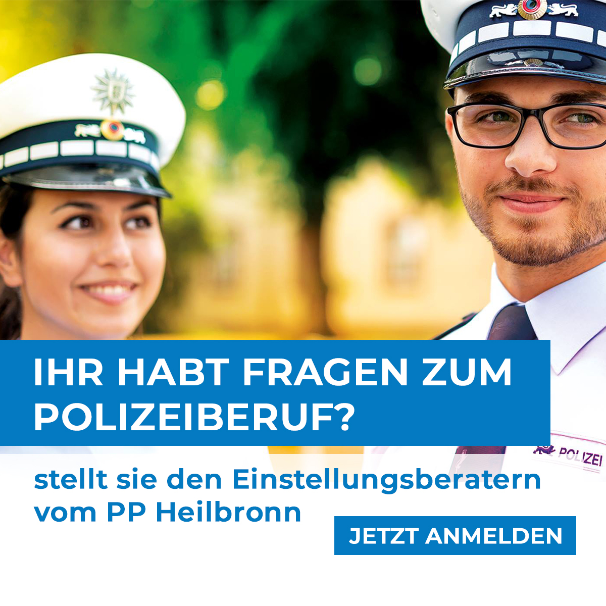 PolizeiHN's tweet photo. Lust auf einen spannenden #Job bei der #Polizei? 👮♀️👮♂️
Meldet Euch noch schnell für den virtuellen #Informationsabend am 29. August an und stellt Eure Fragen unserer Einstellungsberatung.
Anmelden unter 📧 heilbronn.berufsinfo@polizei.bwl.de
Weitere Infos: https://t.co/CJTP4eSveQ https://t.co/yXDpIjEa1v