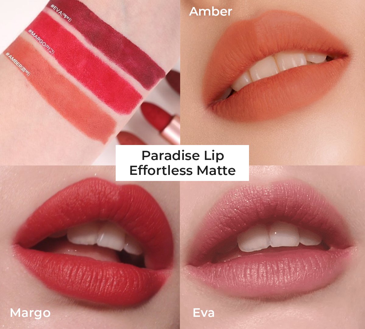 Meearaideedee's tweet photo. 𝟳.𝗟𝗶𝗽 𝗠𝗼𝘂𝘀𝘀𝗲 3 สี ให้ลุคเบลออวบอิ่ม
𝟴.𝗟𝗶𝗽 𝗘𝗳𝗳𝗼𝗿𝘁𝗹𝗲𝘀𝘀 𝗠𝗮𝘁𝘁𝗲 3 สี แมทโดนใจ
.
🛒👉ช้อปเลยที่
❤Website : https://t.co/D0vSXhL6rt
💚Line : https://t.co/TJ5eeoAmhN
🧡Shopee : https://t.co/NCw4ssQMhf
💙Lazada : https://t.co/xiMxgCMOfe https://t.co/3vDaJZHfXK