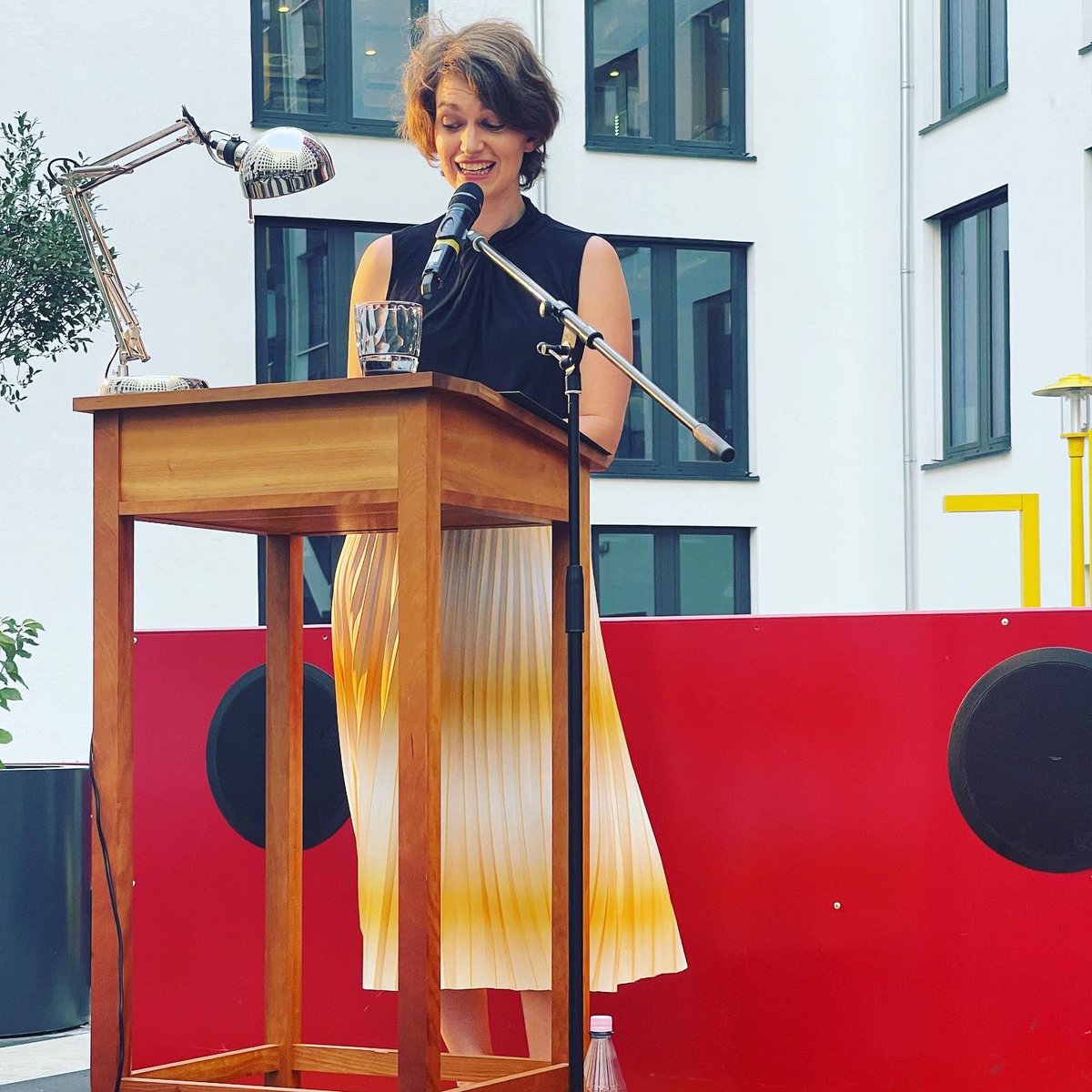 BRITTLE PAPER (@brittlepaper) on Twitter photo Our Editor in Chief <a href="/ainehiedoro/">Ainehi Edoro-Glines, Phd</a> is currently in Berlin where she gave the keynote address at the launch of @ikontinental’s publishing house centered on translating African Books. instagram.com/p/ChtIdAqooU4/… Our Editor in Chief <a href="/ainehiedoro/">Ainehi Edoro-Glines, Phd</a> is currently in Berlin where she gave the keynote address at the launch of @ikontinental’s publishing house centered on translating African Books. instagram.com/p/ChtIdAqooU4/…