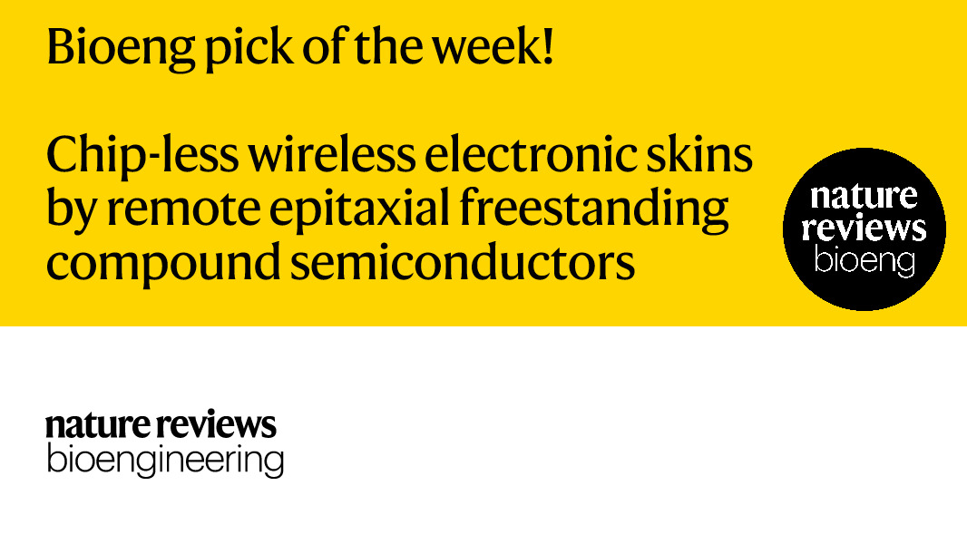 Nature Reviews Bioengineering on Twitter: