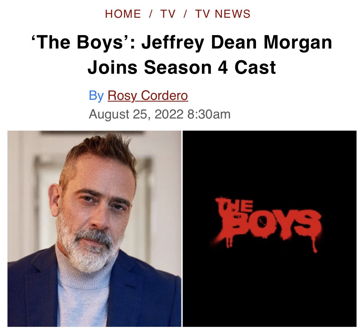 The King of Comic Book Roles returns! The Comedian, Negan, The Losers’ Clay, Jonah Hex’ Jeb Turnbull and BvS’ Thomas Wayne…

…and now role #6! <a href="/lizcjordan/">Liz Jordan</a>, looks like the spreadsheet needs updating 👀
