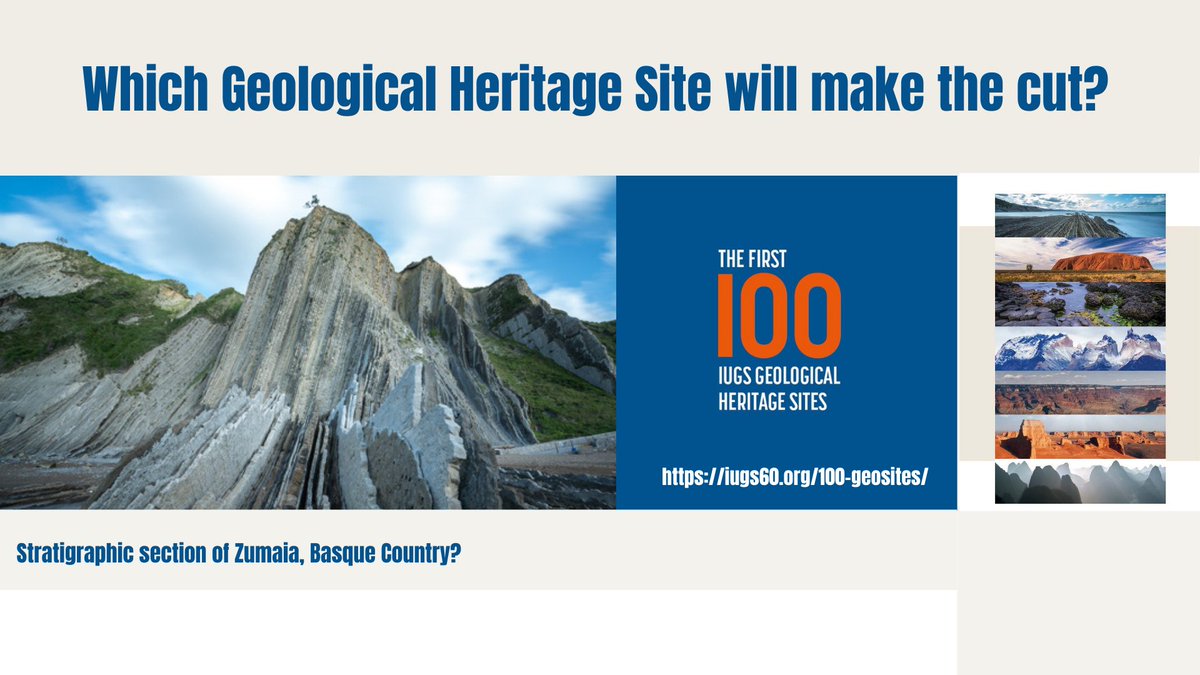 theIUGS's tweet photo. The First 100 IUGS Geological Heritage Sites to be announced this October. For more information👉https://t.co/RyS72NZzsp. 
Tickets to the event👇
https://t.co/ZH8JBXnCse…
We hope you can join us.
@geoparkea https://t.co/ZljngKXEZ0 https://t.co/0JP0hE4s59
