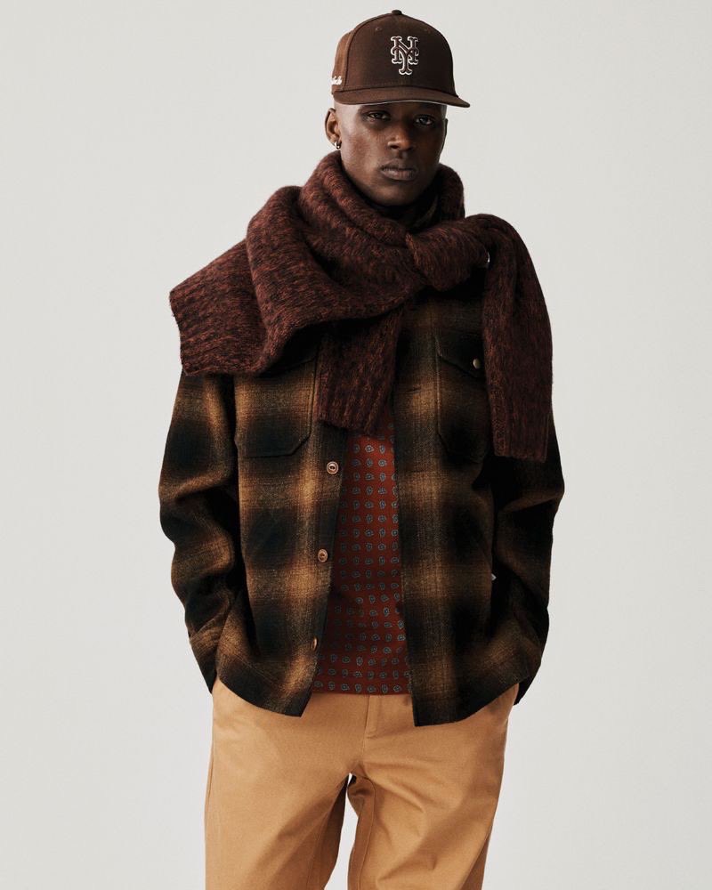 StreetFashion01's tweet photo. Aimé Leon Dore FW22 - Brown Looks!🖤 https://t.co/DPsQYNOLV2