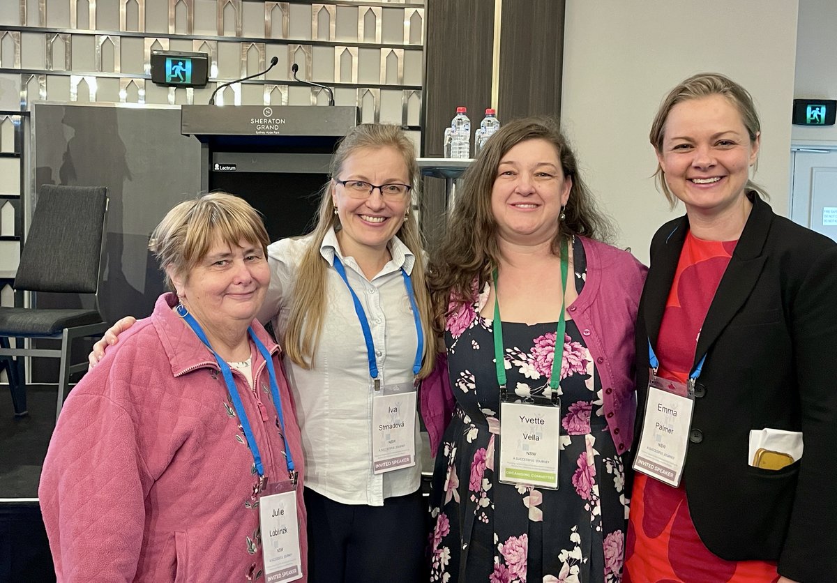IvaStrnadova's tweet photo. What a privilege to present with @emmagenetics and Julie Loblinzk our GeneEQUAL work at the #NBPSA22 conference today! We had a wonderful audience, which gives me much hope that we can all work toward more #equitable and #respectful genomic health care. https://t.co/8c44eJc5ZL https://t.co/sOSoZKdpYz