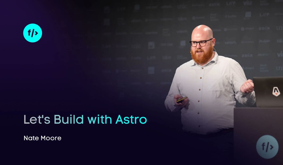 frontzurich's tweet photo. Do I need JavaScript for this? That’s the question that Nate Moore @n_moore is answering, showing us how to set up a first project in@astrodotbuild, a framework that is performance obsessed and delivers a lightweight frontend. #frontzurich
#modernweb #clientside #javascript https://t.co/ccKT0UBsDn