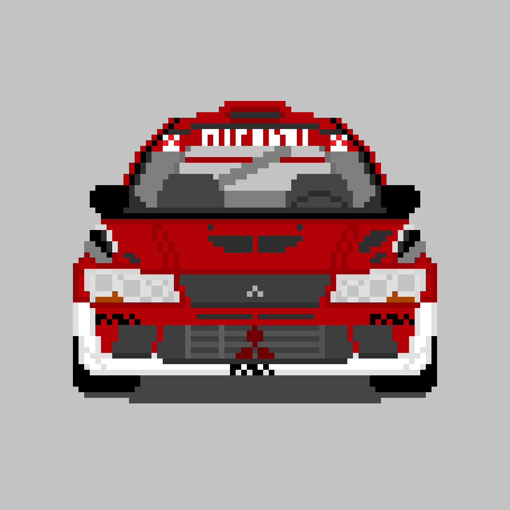 PixelRallyNFT's tweet photo. Mitsubishi Lancer Evo VII #PR21
 https://t.co/FBSIT8k1vZ via @opensea #nft #nftcollector #nftcollection #NFTs #rally #pixelart #mitsubishi #lancerevo #wrc https://t.co/oVynPDkhF9