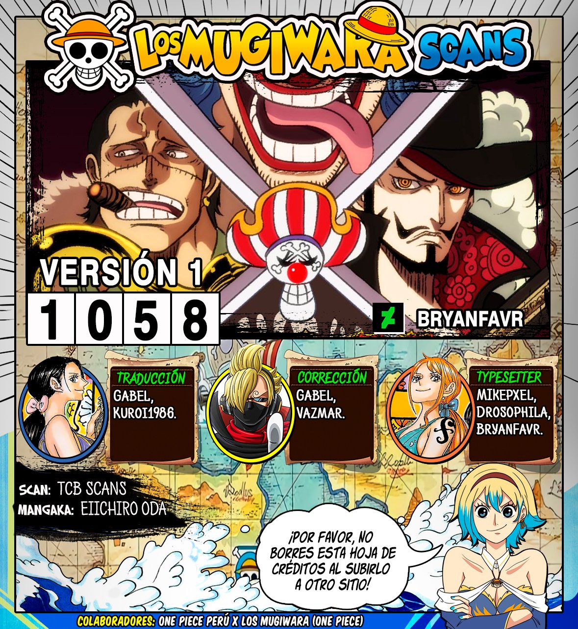 One Piece capítulo 1058: fecha, hora y dónde leer online en