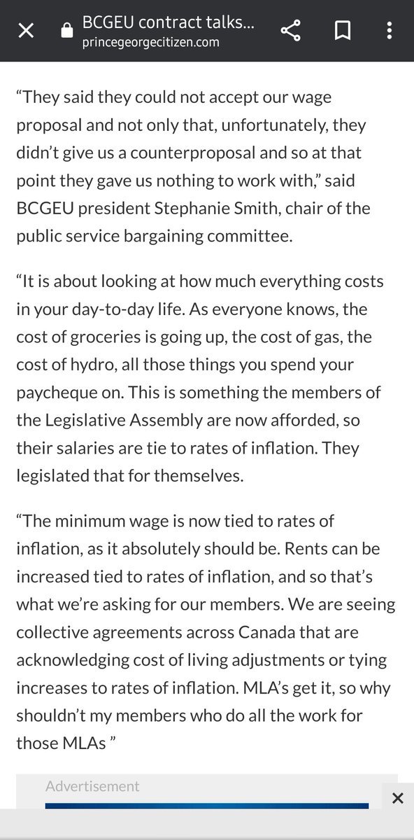 Knightlova's tweet photo. People don't get it. The @bcgeu doesn't just represent the BCLiquor Stores! They represent over 85,000 members! We are asking for wage protection! #COLA #CostOfLivingCrisis #costofliving #UnionStrong #FightForCOLA #bcgeu https://t.co/ys0r3tSyt2