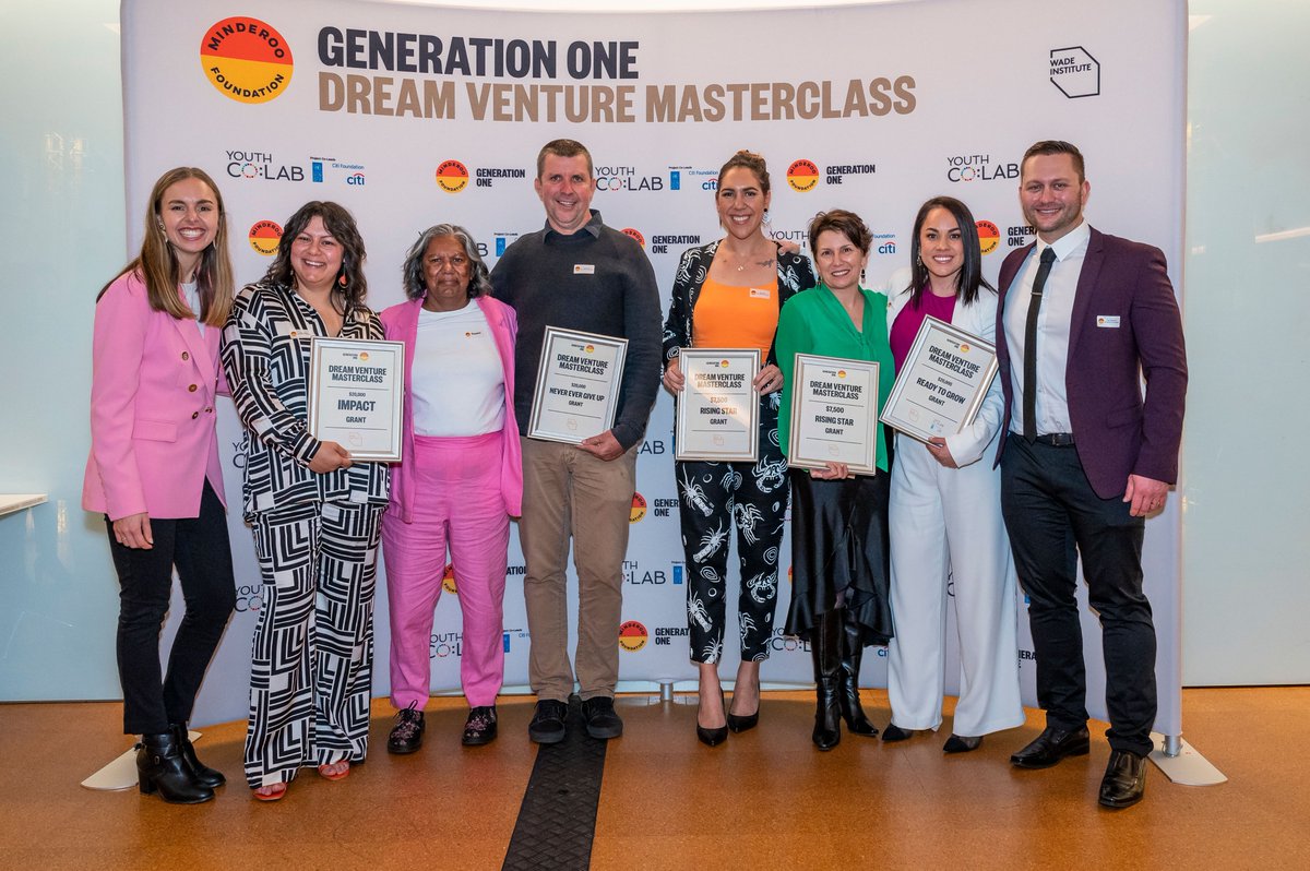 The future of Aussie start-ups 🚀

Last night’s Dream Venture Masterclass finale saw pitches for an agriculture start-up, a regenerative seaweed business and an art technology concept receiving funding - to name a few.