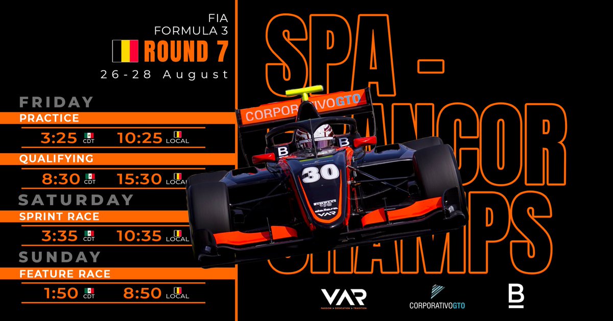 Back at it 👊 Vamosssss! 

#f3 #belgiangp #spa #Motorsport