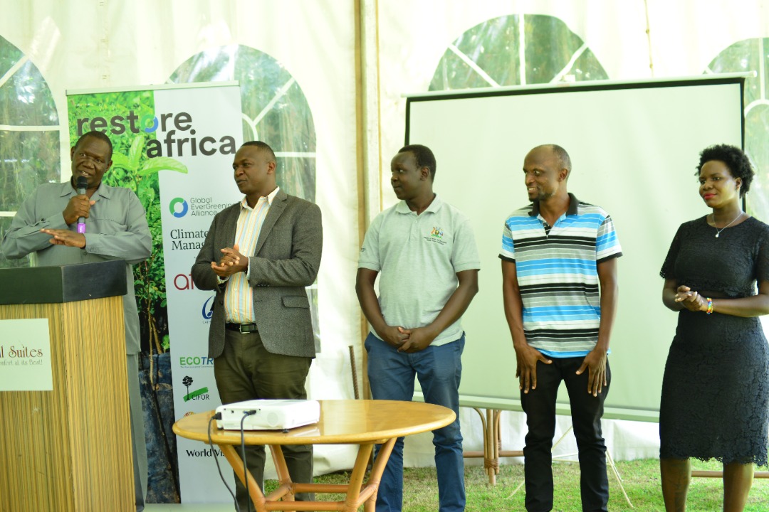 According to Mr Mugabi Stephen David, Ag. Director Environmental Affairs/ Commissioner Department of Environmental Support Services, <a href="/min_waterUg/">MINISTRY OF WATER AND ENVIRONMENT 🇺🇬</a>,
“The country is moving towards the global and national agenda to restore degraded land. 

1/2
#RestoreAfrica