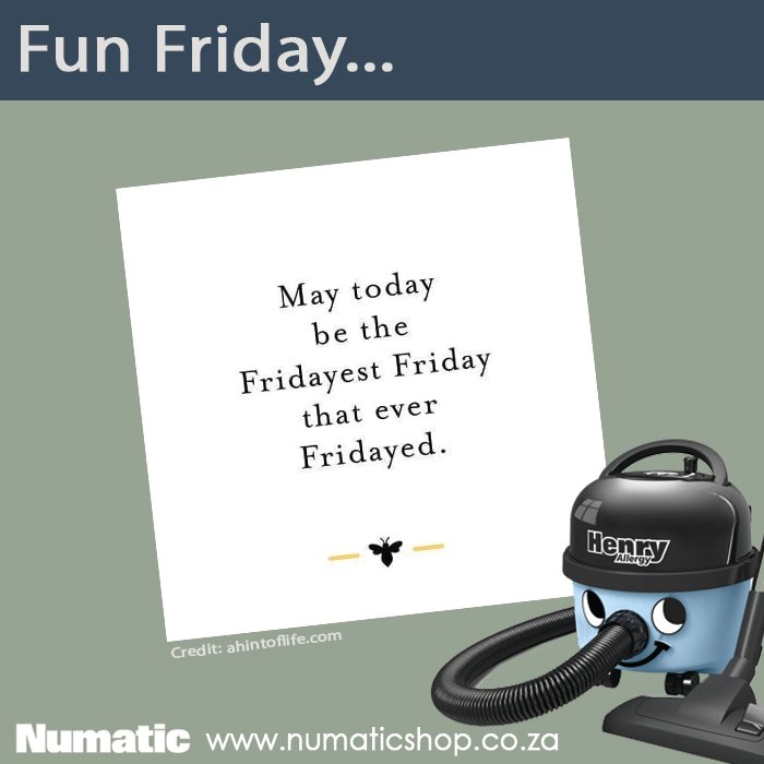 NumaticIntSA's tweet photo. #Fun #Fridays #Fridayest #Fridayed https://t.co/wDRhPoatD6