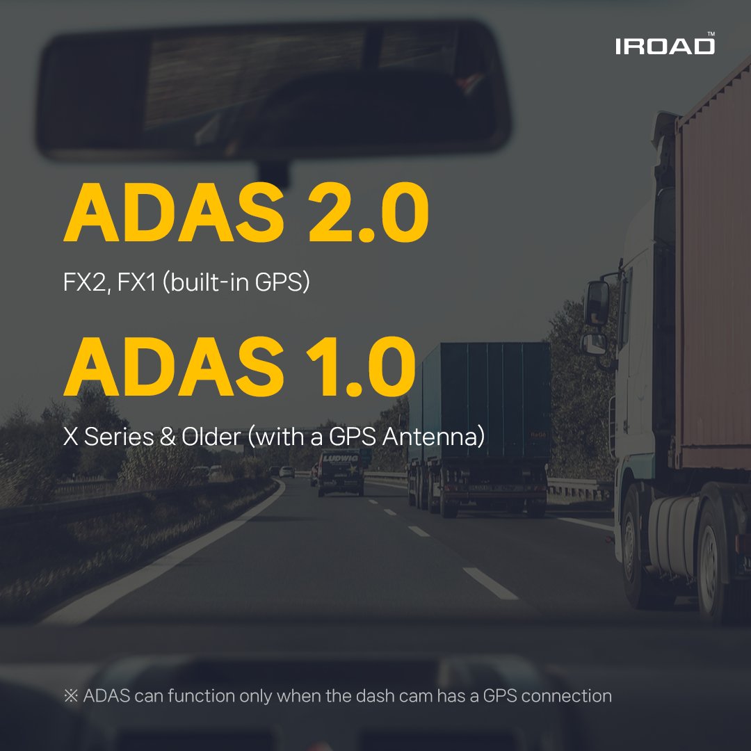 iroadglobal's tweet photo. ⚠️What is ADAS?
Advanced Driver Assistance System is a set of functions that help drivers prevent incidents on the road, minimize damage&injuries in case of unavoidable accidents and generally make driving easier and safer.
...and IROAD dash cams have it!😉
#iroad #iroaddashcam https://t.co/koRlbwBFrB