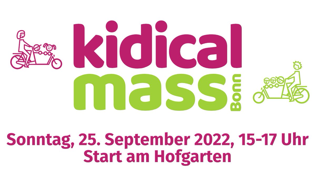 radentscheid_bn's tweet photo. Save the date 🚴🚴‍♂️🚴

Am 25.9.2022 wollen wir mit euch eine Runde durch Bonn drehen. Kinder, Familien, Großeltern und alle anderen sind herzlich eingeladen. 

Und.... Pssst... Freut euch auf eine Überraschung 🤫🤩 https://t.co/4h8CAezWUu