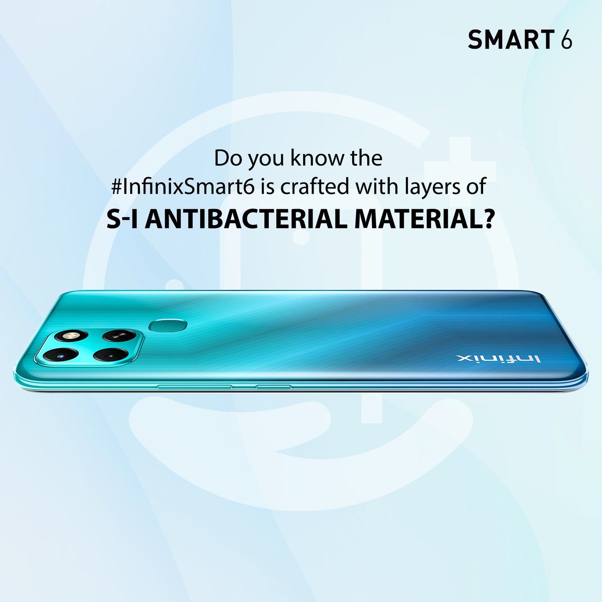Kilimall's tweet photo. Mlikua mnajua  kuna simu yenye ni germs resistant ?, inafanya relationship yako iwe safe juu unaeka tu face unlock ama fingerprint kuzuia ile opaque nature ya  partner wako?  Here we go at an offer guys! Click to order:https://t.co/yzElgLxHb2
#InfinixSmart6 #Kilimall #Infinix https://t.co/z08wTHs2kK