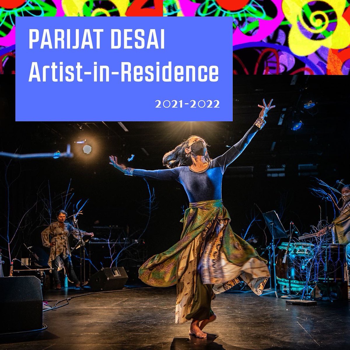 sohamdancespace's tweet photo. Soham celebrates Parijat Desai, as our inaugural artist-in-residence! After countless conversations, we are overjoyed to finally bring her programs to life in Chicago! Parijat is a luminous South Asian artist who has been fearlessly making work for over 22 years! https://t.co/SfeKvE8Rdx