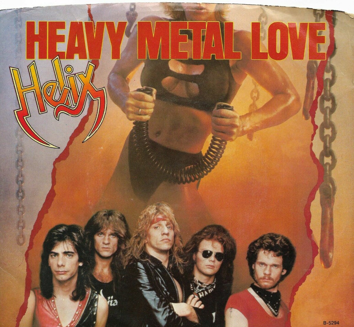 METALSHOPROCKS's tweet photo. Late August 1983: Canadian rockers Helix started receiving radio airplay in North America for the single "Heavy Metal Love" from their major label debut "No Rest For The Wicked", released late July in the UK and mid-August in North America. https://t.co/cYq08C8Im6 #HelixBand https://t.co/CTOSmNJKb4