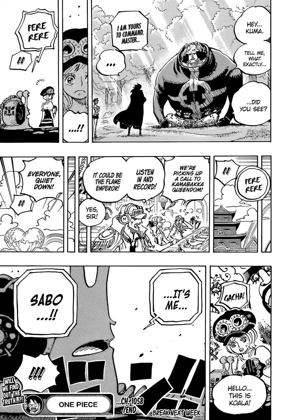 One Piece Chapter 1058 New Emperor, Page 7