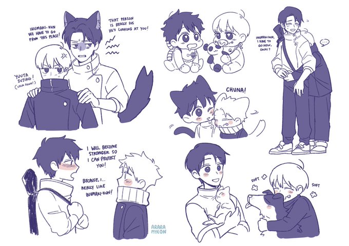 ottoge doodle compilation #乙棘 #呪術廻戦 