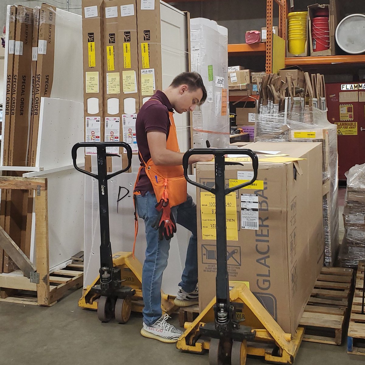 Lara COS 1935 (@laracos1935) on Twitter photo Nothing like moving from merchandising to ops 3 weeks before inventory - new Service Desk supervisor, Peter, jumping right in to get it done!
<a href="/1935The/">ChiRidge1935</a> <a href="/LuisV1901THD/">Luis E Valtierra</a> <a href="/kellyhutch6/">Kelly Hutch</a> @JoshNieto1935 Nothing like moving from merchandising to ops 3 weeks before inventory - new Service Desk supervisor, Peter, jumping right in to get it done!
<a href="/1935The/">ChiRidge1935</a> <a href="/LuisV1901THD/">Luis E Valtierra</a> <a href="/kellyhutch6/">Kelly Hutch</a> @JoshNieto1935