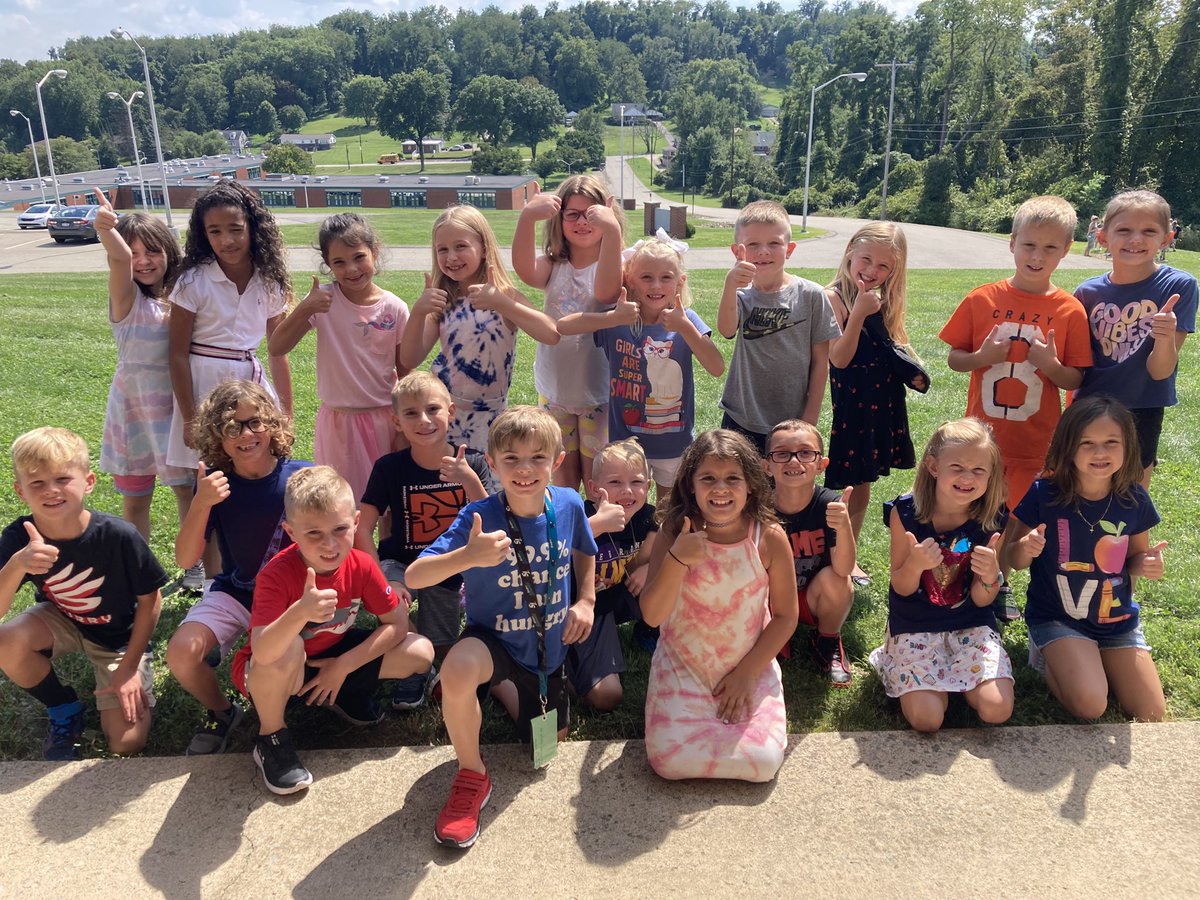 2nd grade had a great first day!!!! #FirstDayOfSchool