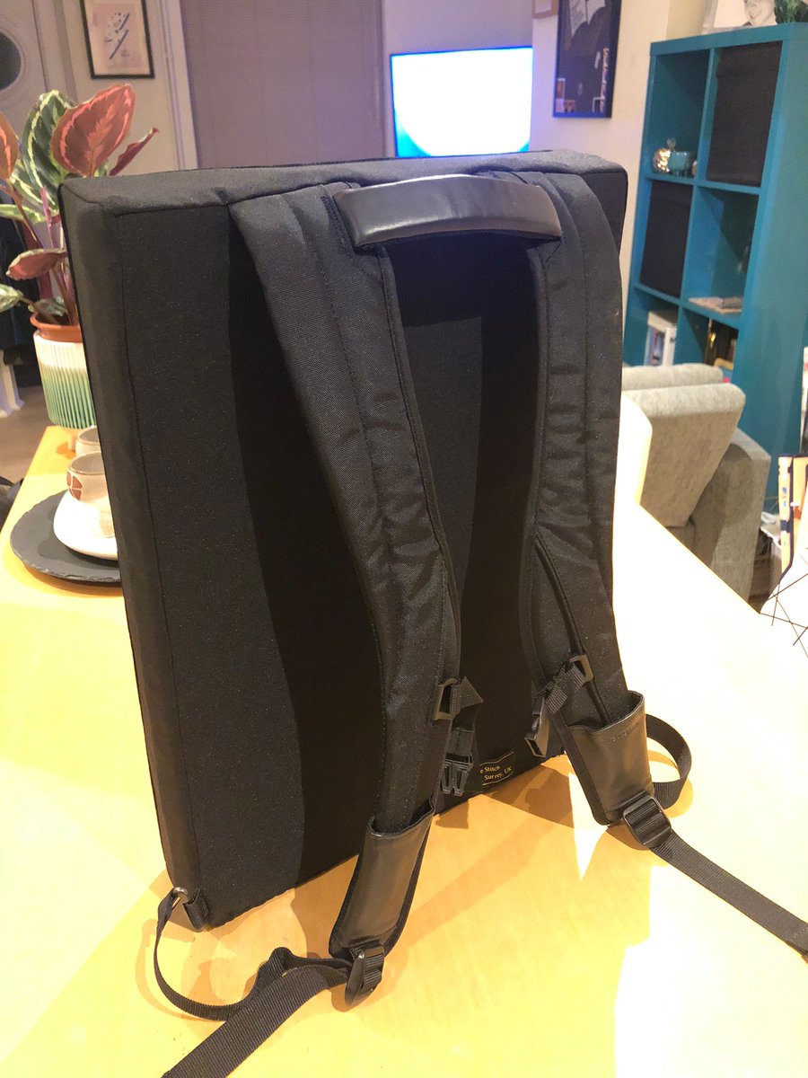 ThePDGroupUK's tweet photo. One of our more unusual requests for Targus Europe! Create a wearable QR code for their AR Virtual Store. 
With the expertise of Elite Stitch we printed and manufactured this bespoke solution.

#thepdgroup #targus #design #virtualstore #concept #technology #bagoftheday #tech https://t.co/AHcAHXSKuQ
