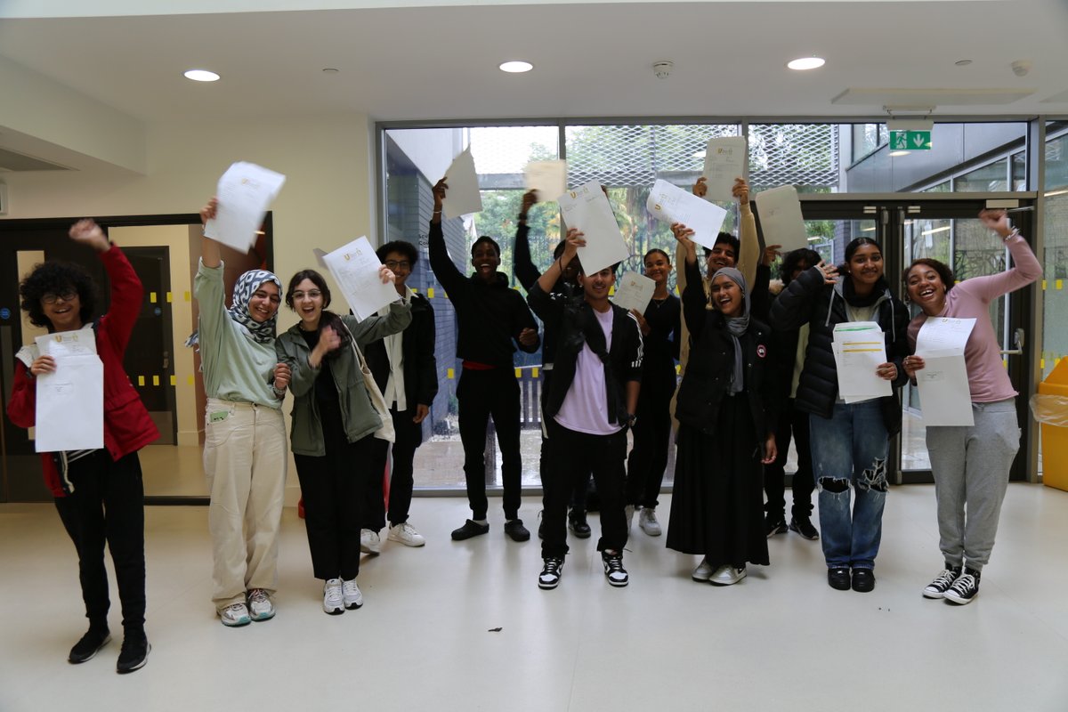 Urswick students celebrate record GCSE results which are 12% up on 2019 – the last time students sat actual exams!