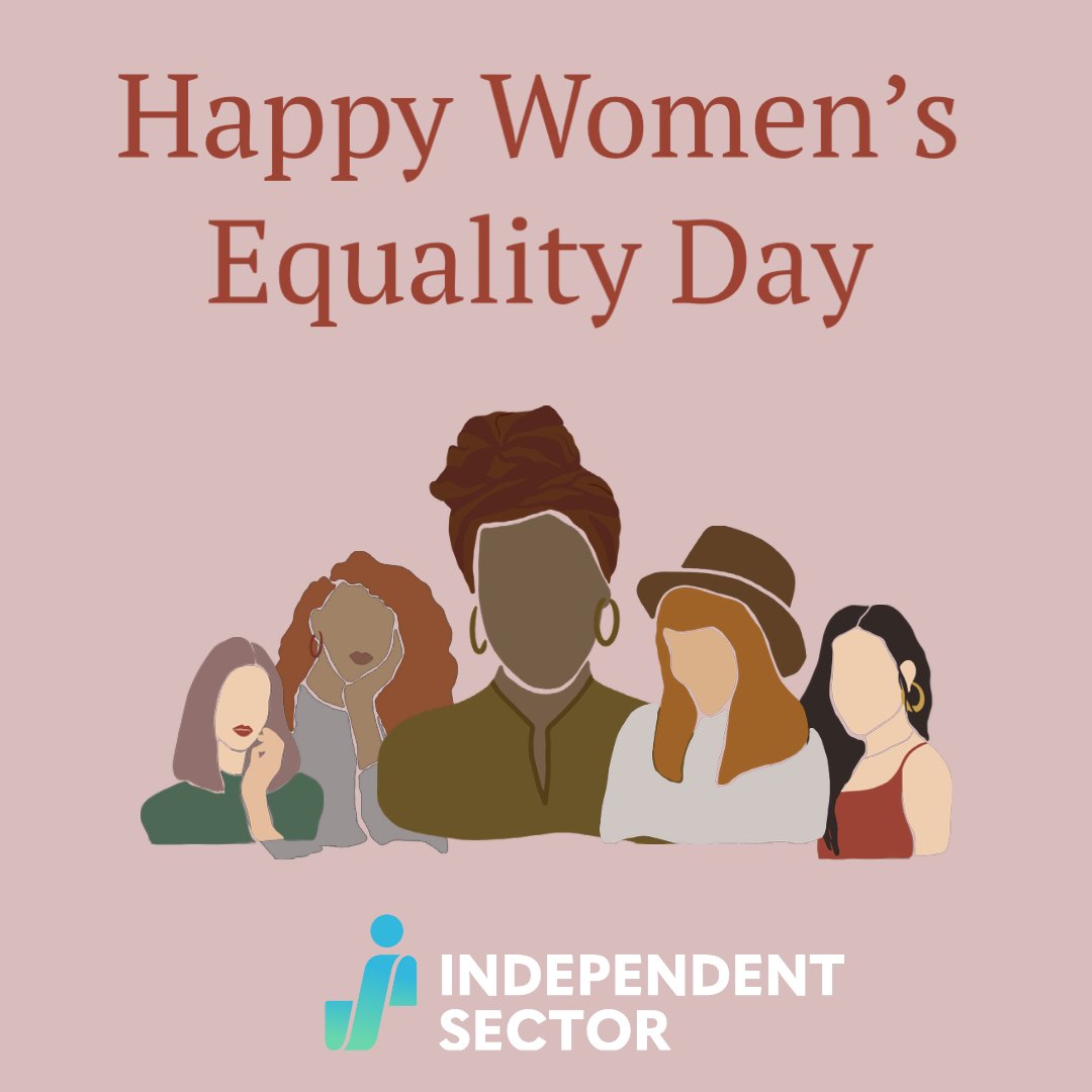 IndSector's tweet photo. Happy #WomensEqualityDay!

Today &amp; everyday @IndSector celebrates women who lead &amp; catalyze the charitable community for #equality, #justice, &amp; the rights of ALL women &amp; the advancement of the common good #WomensRights #WomenEmpowerment #Indsector https://t.co/OFhlhOuAU2