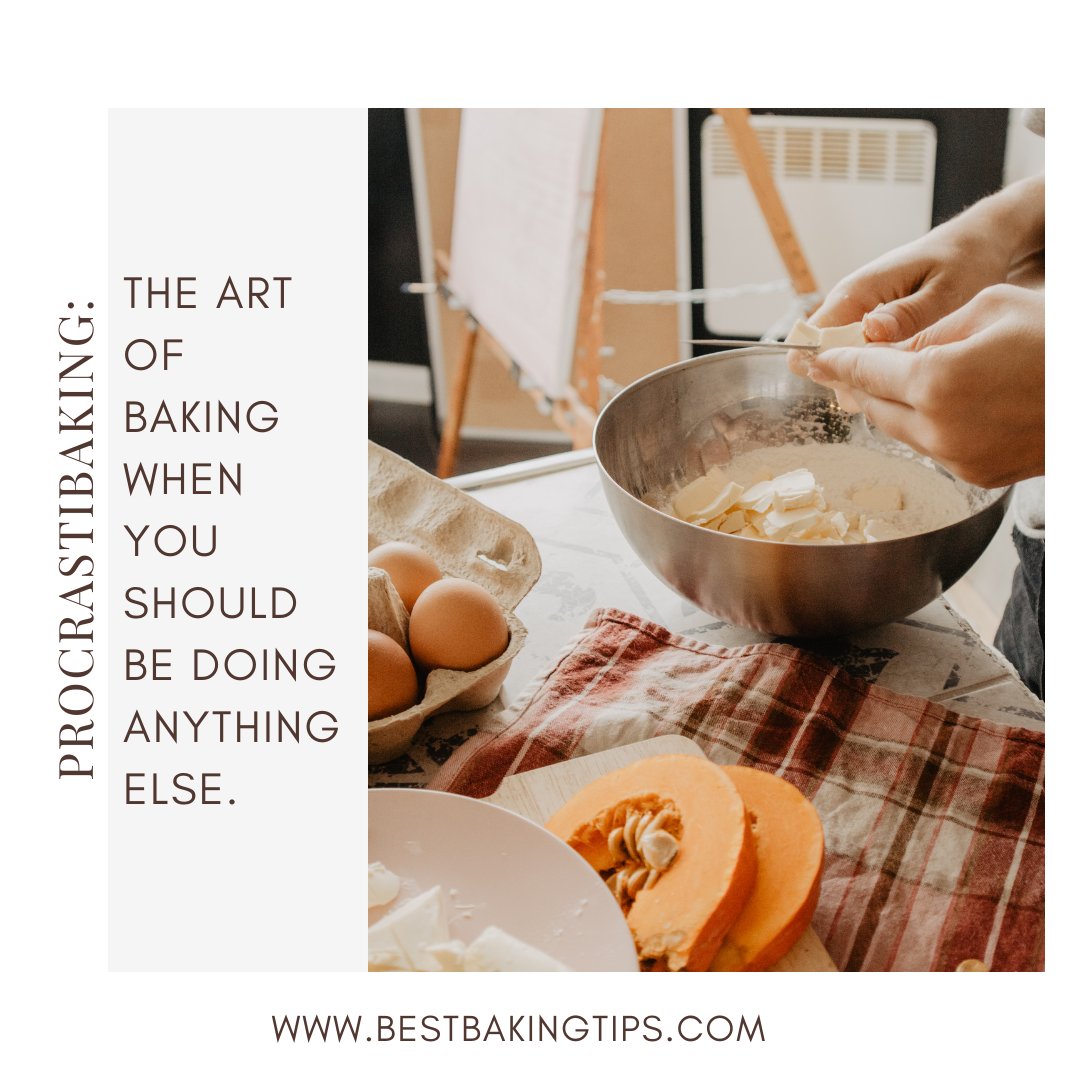 bestbakingtips's tweet photo. Procrastibaking: The #1 way to procrastinate and make your house smell amazing. Visit our site for baking recipes you can enjoy: https://t.co/b2X08KwXiQ
"#baking #bakingtips #easybaking #bakeathome #bakewithlove #baking101 #bakerlife #bakingsafety https://t.co/7Rsw6cOWlz