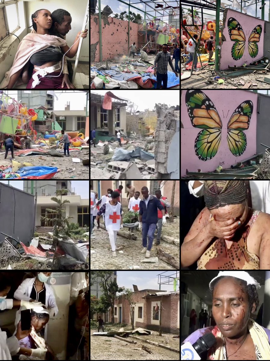 Kassa HaileMariam (@kassahmariam) on Twitter photo Warplanes of the genocidal Ethiopian regime r attacking civilian targets. So far, according to Tigray TV, three children & 14 parents have been killed & many others injured in the attack on SOS Kindergarten in Mekele. A similar attack was also conducted in Mekhoni. <a href="/JosepBorrellF/">Josep Borrell Fontelles</a> Warplanes of the genocidal Ethiopian regime r attacking civilian targets. So far, according to Tigray TV, three children & 14 parents have been killed & many others injured in the attack on SOS Kindergarten in Mekele. A similar attack was also conducted in Mekhoni. <a href="/JosepBorrellF/">Josep Borrell Fontelles</a>