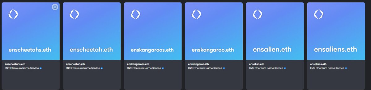So <a href="/garypalmerjr/">palmer.eth</a> did you ever look in the ensmaxisnft.eth wallet?🤔 Check the dates on some of them 😉🤷‍♂️