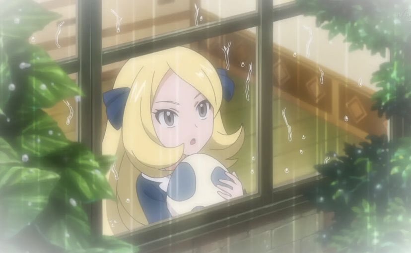 PokemonGems's tweet photo. Cynthia raising her Gible https://t.co/3w7gTpcBB1