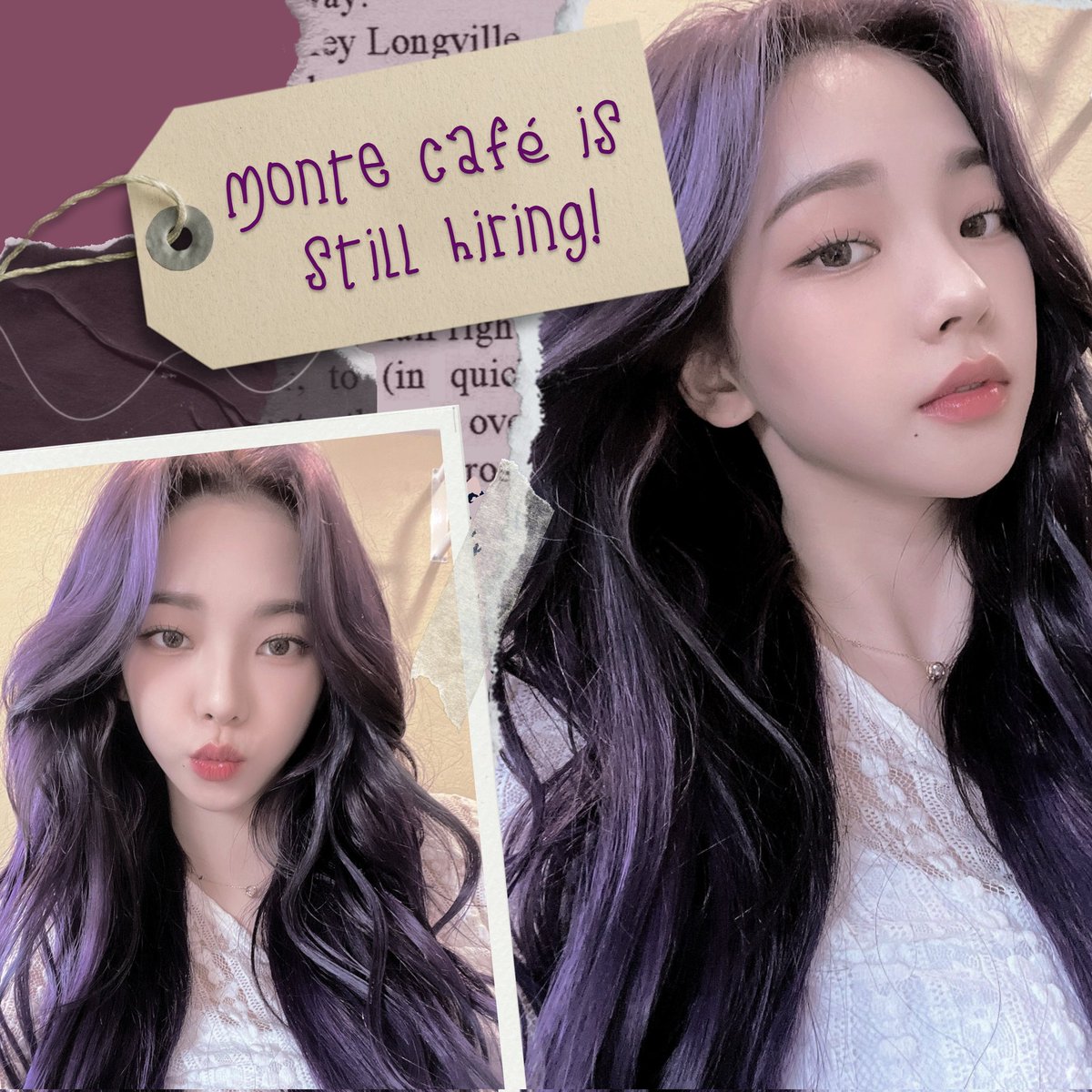⠀⠀ 
 𖠚‌ MONTE CAFE.⠀

Monte Café, a friendly coffee shop, is still hiring! My name is Psylvx, and I’m encouraging you to join our Café. You will be welcomed with open arms by our family, so please do not hesitate to fill out the form below. See you soon!
⠀⠀