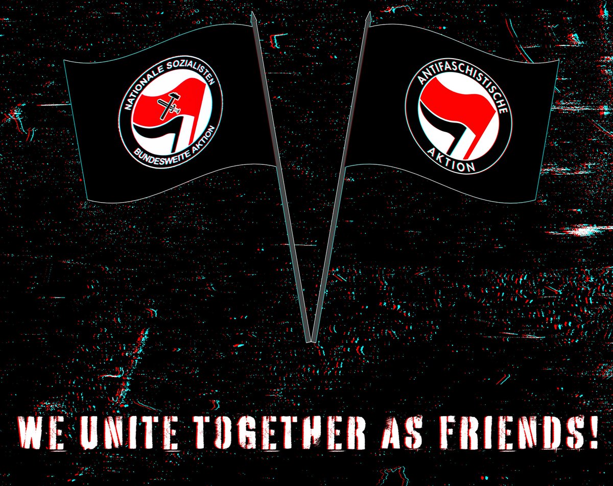 SovietStahlhelm's tweet photo. Propaganda del grupo ``Nationale Antifaschisten´´ Strasseristas alemanes.

https://t.co/ywxb18jPHa https://t.co/3aritr1cuK