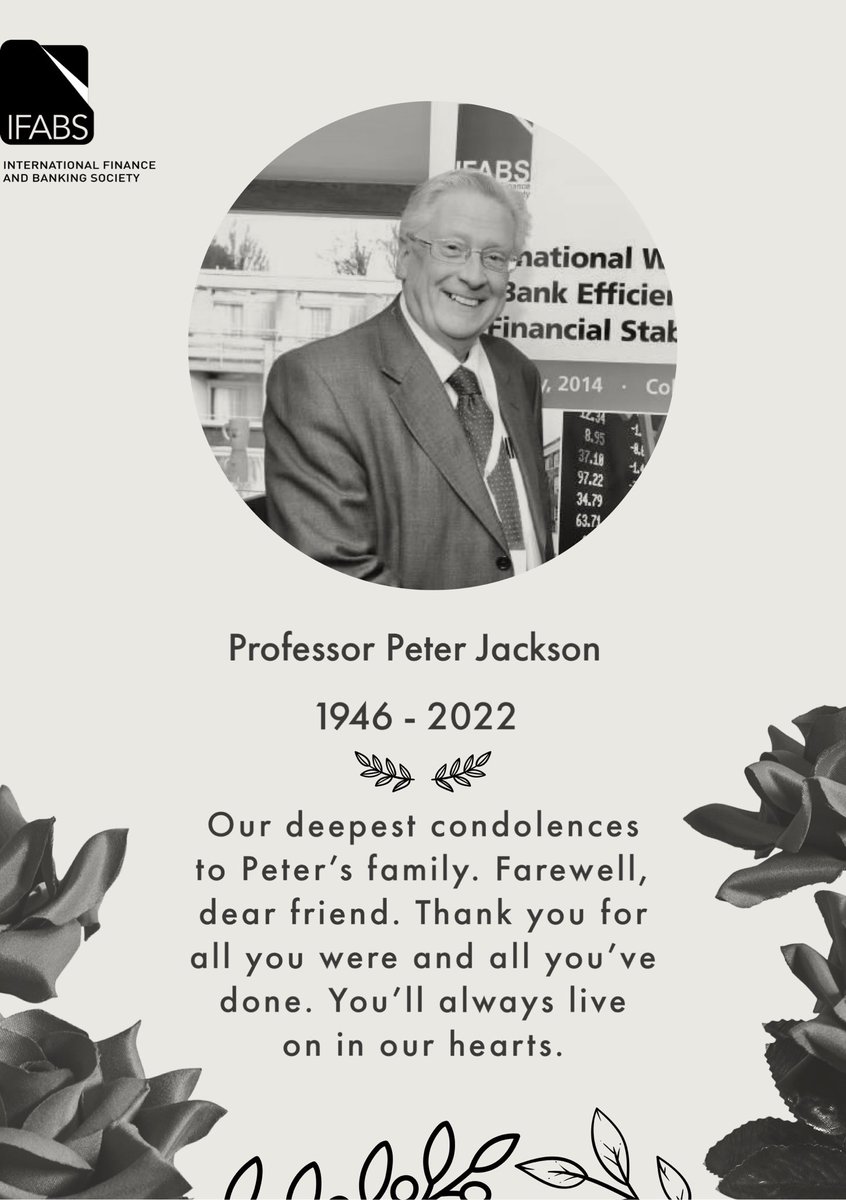 MeryemDuygun's tweet photo. Deeply saddened by the passing of Prof Peter Jackson of @uniofleicester & Head of #IFABS Exec Comm. We would like to express our deepest condolences to Peter’s family. Peter was much more than a colleague, he was an amazing and beloved friend who supported and mentored many. https://t.co/DlhtNIjfbQ
