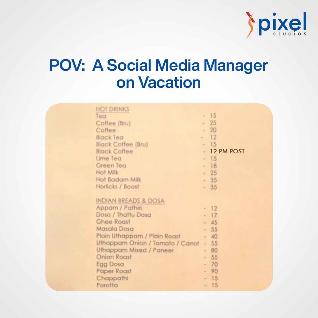 thepixelstudios's tweet photo. Social Media Managers, Time, and Postings are inseparable, even during weekends. What say, all the Social Media Managers out there?

#PixelStudios #PixelMemes #SocialMediaManagers #Posting #PostingTime #SocialMediaManagerLife #SocialMediaMarketing #AgencyLife #AgencyMemes https://t.co/ChldJTRefb