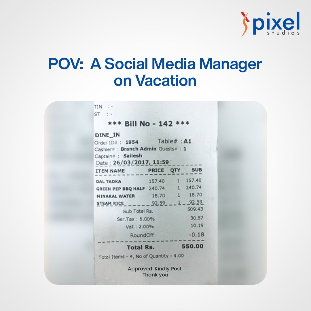 thepixelstudios's tweet photo. Social Media Managers, Time, and Postings are inseparable, even during weekends. What say, all the Social Media Managers out there?

#PixelStudios #PixelMemes #SocialMediaManagers #Posting #PostingTime #SocialMediaManagerLife #SocialMediaMarketing #AgencyLife #AgencyMemes https://t.co/ChldJTRefb