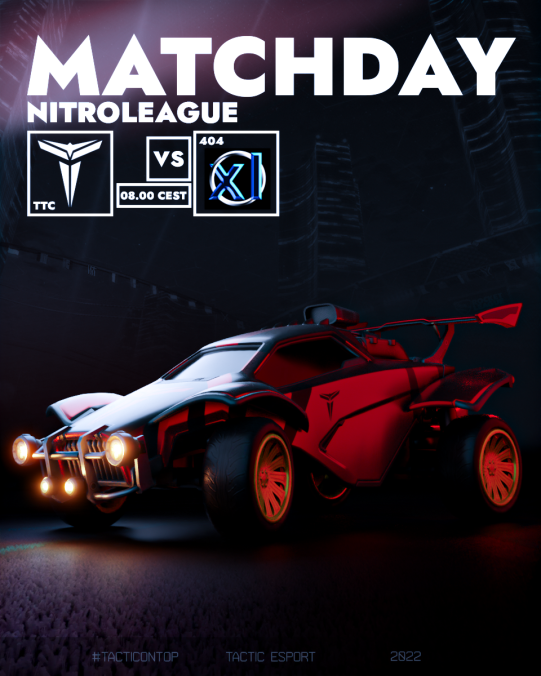 MATCHDAY 4! 
<a href="/NitroLeagueRL/">Nitro League Legacy</a>

Today is our next Match vs 
#Relax

Good luck today!⚡️