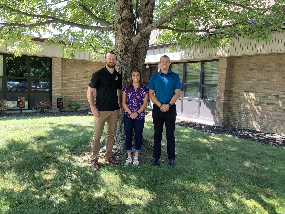 NOCSHR's tweet photo. Welcome to our three new teachers for the 22/23 school year. Jack Gibbons, Allison Harbart, and Marty Thompson. Welcome to the land of the Orange and Black and Eagle Pride! https://t.co/bUvslWuIgd