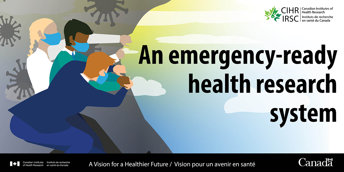 CIHR_IRSC's tweet photo. 📢 Stay up to date on the latest investments from #CIHR’s Centre for Research on Pandemic Preparedness and Health Emergencies!

These investments will help Canada better respond to existing and future pandemics and other health emergencies: https://t.co/IsDO6CmuBb https://t.co/nGDGxcNHlE