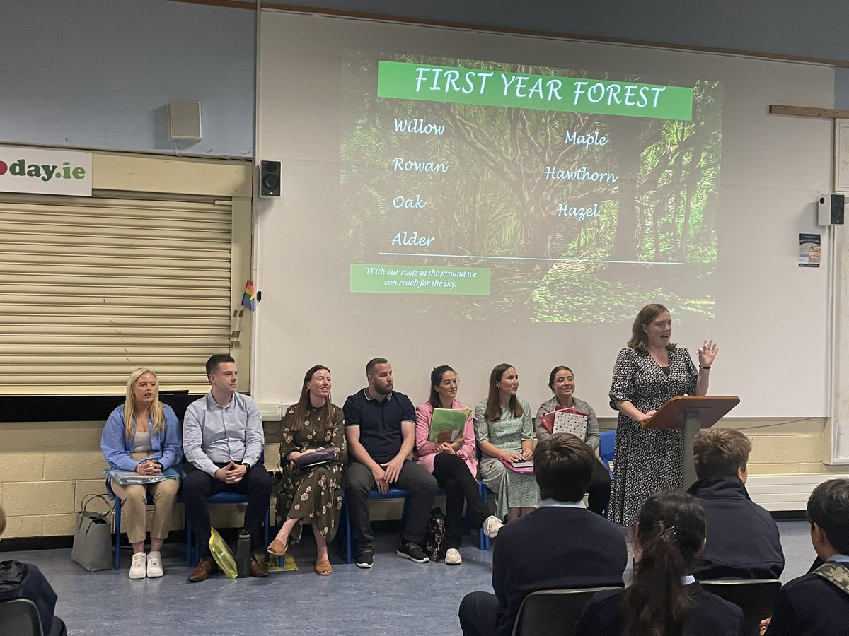 OldBawnCS's tweet photo. π»And we have lift off! 196 #firstyear students looked after by our student prefect team and led my @mslmccarthy Year Head with her SDOs and tutors. What a positive and great start to 2022/2023! #NewSchoolYear #FirstDayOfSchool #Goodluck #treeteam π³ https://t.co/4orpPOJTxb