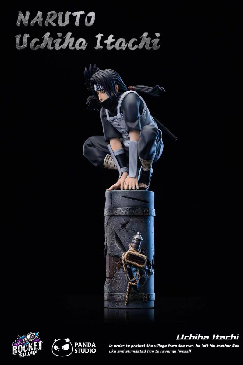 MundoKame's tweet photo. 🔥 Itachi Uchiha 🔥
- Precio: 140 €
- Escala 1/8
- Medidas: 25 cm de alto
- Reserva: 50 €
- Lanzamiento: 1T de 2023
- PO abierto 💥
¡Disponibilidad de pago a plazos!
📩 La podéis reservar conmigo
#RocketStudio #PandaStudio
#Naruto #NarutoShippuden #Itachi https://t.co/22AJm0SS8S