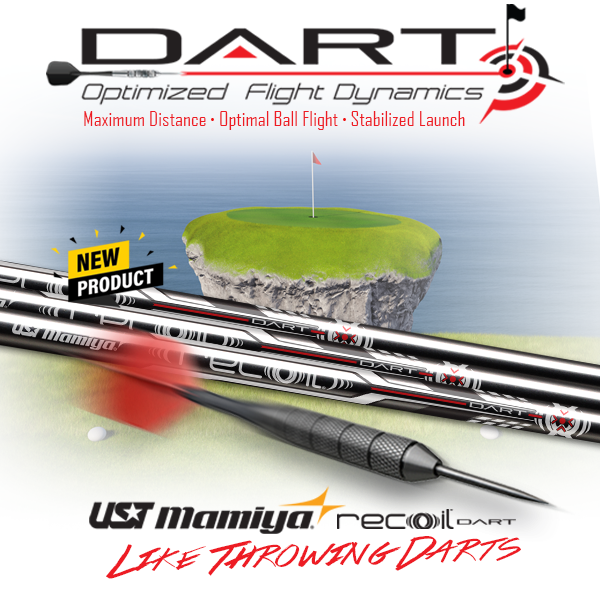 USTMamiya's tweet photo. Your targets on the golf course are easier to achieve with Recoil DART 🎯 iron shafts. Click the link in our bio to learn more about Recoil DART. #RecoilDART #USTMamiya https://t.co/jiW6Sfv56J