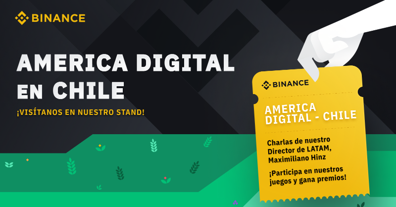 BinanceLATAM's tweet photo. Santiago de 🇨🇱

Queremos que nos acompañes en el congreso @americadigital2 que se realizará el 7 y 8 de septiembre 🔥

Sortearemos 20 entradas dobles presenciales y 40 virtuales para que puedas ser parte de dos días llenos de networking, conferencias y mucho Binance 💛

T&amp;C ⬇️