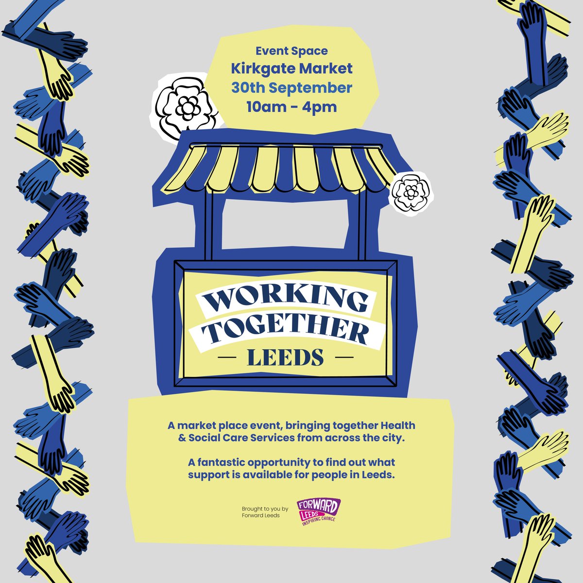 MyForumCentral's tweet photo. A great event on 30th September, come and learn more about Health and Social care services available across Leeds. https://t.co/hJIrIn0LNJ