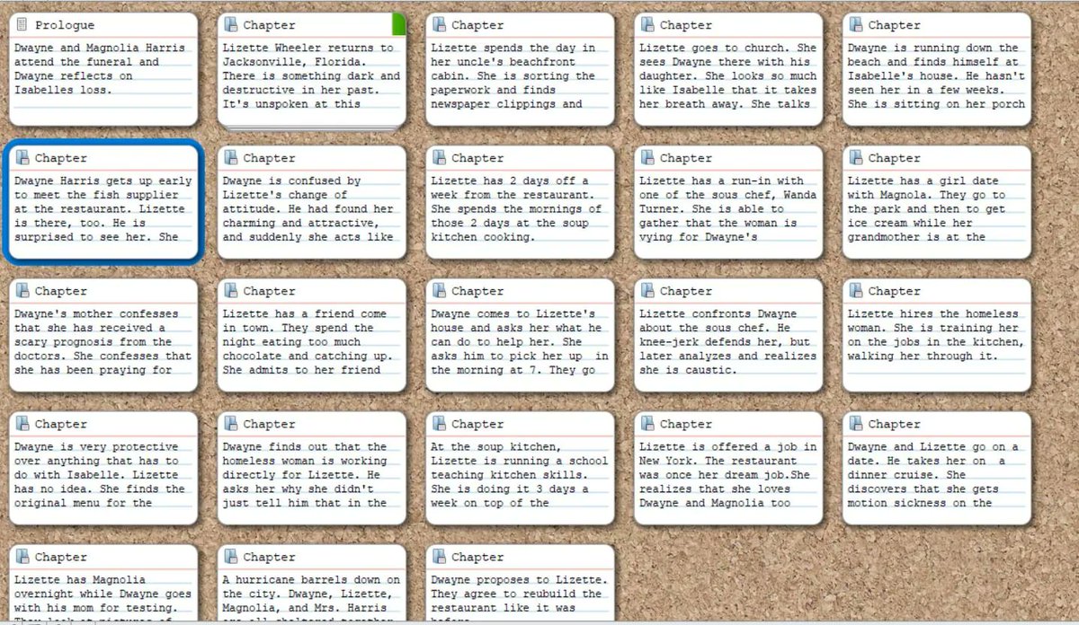 diannmills's tweet photo. What's an easy way to plot a novel? @halleeb on @MyBookTherapy #easyplotting #usingscrivener #writingorganization https://t.co/FstR0vcm6v https://t.co/CT8Jb52j82