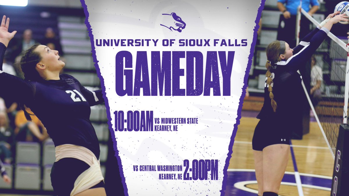 IT'S GAMEDAY!

Follow along as we open our season against Midwestern State (TX) and Central Washington.
#GoCoo

🏟️Health &amp; Sports Center
📍Kearney, NE
📺bit.ly/2RNpunr
📊bit.ly/2wtkLLC