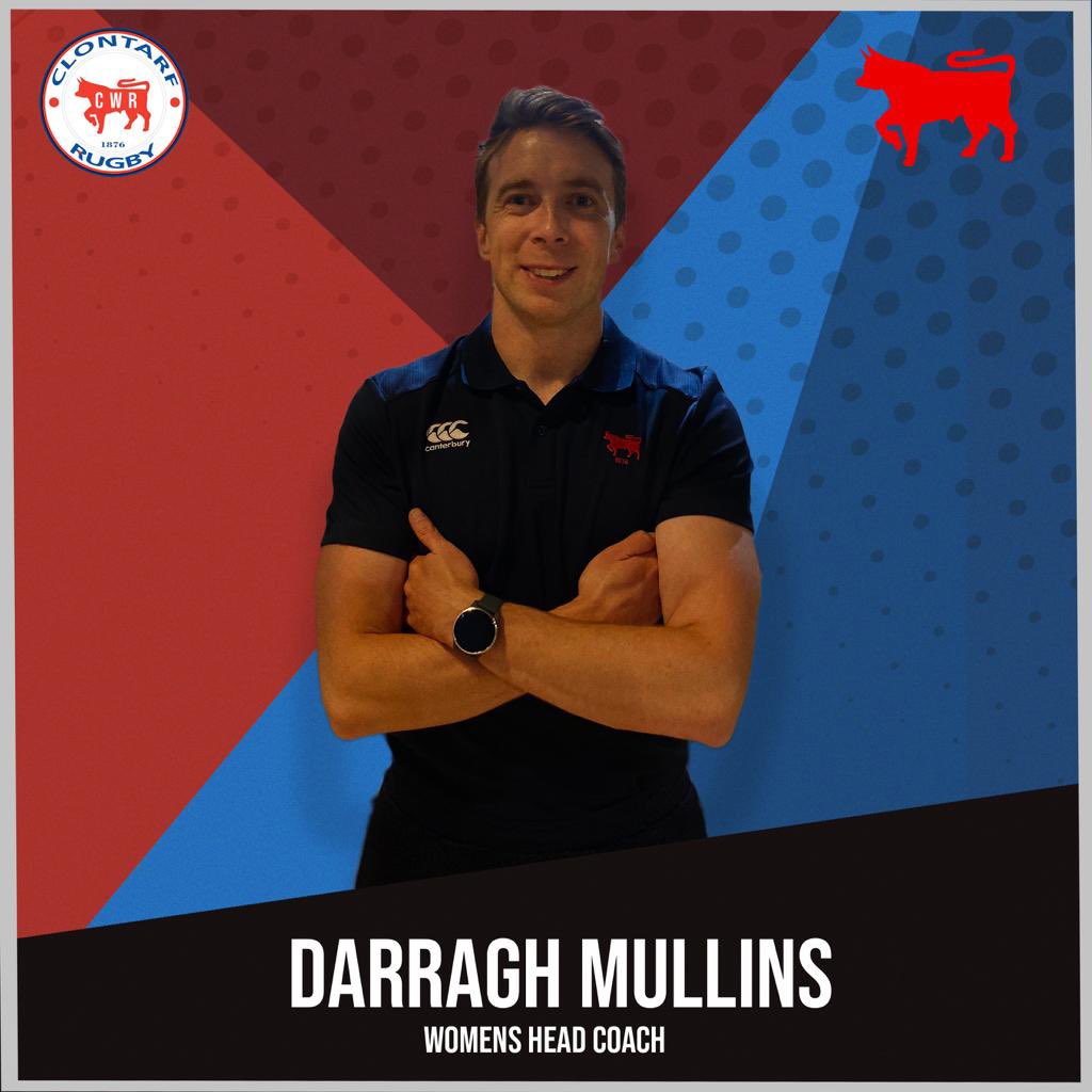 TarfWomensRugby's tweet photo. 🚨HEAD COACH ALERT 🚨                      We are delighted to announce Darragh Mullins as our head coach 🥳 Can’t wait to get to work 💪 Bring on the season ❤️💙 https://t.co/KtQBKLNjWD