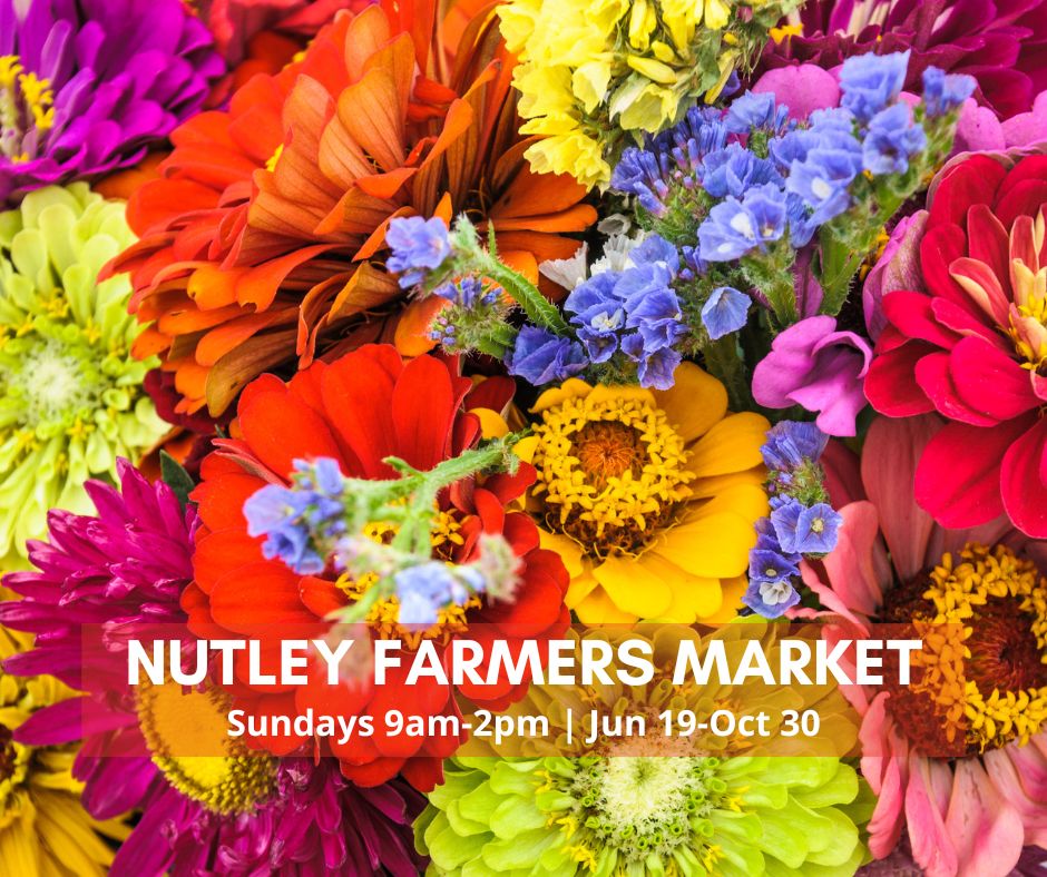 💚 Nutley Farmers Market!
📅 Sun, Aug 28, 9am-2pm
📍 Muni Lot 7, 507 Franklin Ave, Nutley, NJ
🚗 Parking in Lots 7 &amp; 9
🍓Fab farmers, food companies, purveyors of goods, music, more!
🍅 Congrats to our Biggest Tomato and Zucchini Contest winners!
Details: bit.ly/NFM082822